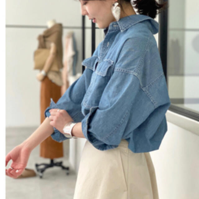 REMI RELIEF/レミレリーフ】Chambray Shirt REMI RELIEF/レミレリーフ】Chambray Shirt