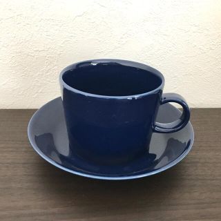 イッタラ(iittala)の廃盤 イッタラ ティーマ カップ＆ソーサー ブルー(食器)