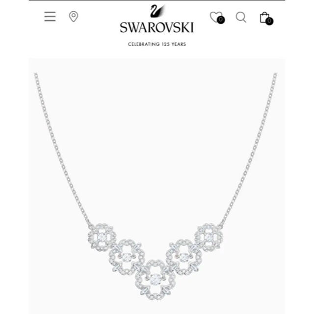 母の日　スワロフスキー Swarovski ネックレス