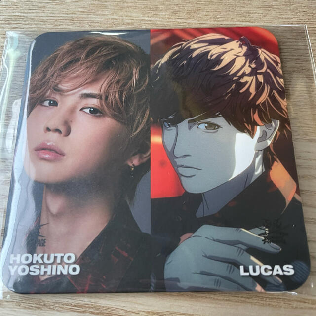 ◉  吉野北人(LUCAS) コースター ⑵ エンタメ/ホビーのタレントグッズ(アイドルグッズ)の商品写真