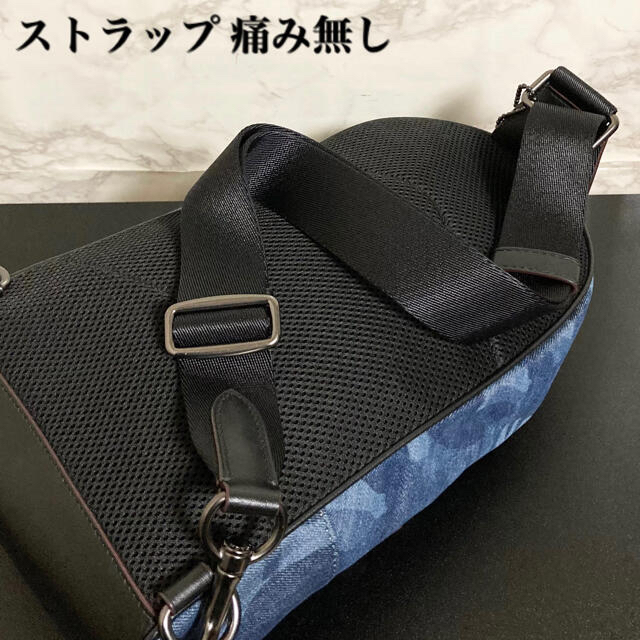 買いネット 【極美品 2019モデル】COACH「Academy Pack」総柄ボディバッグ