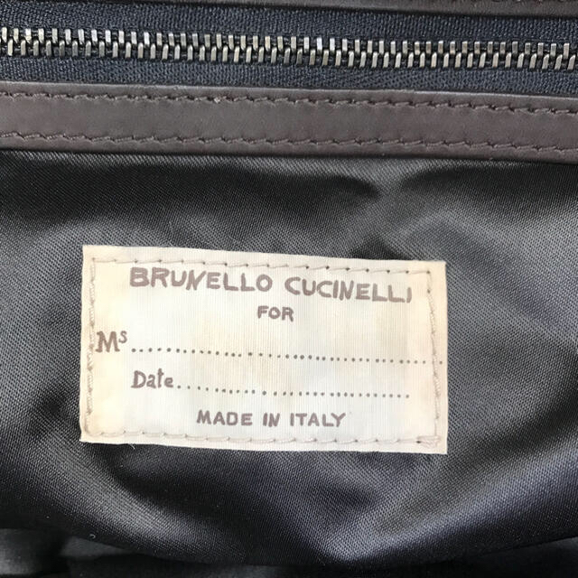 BRUNELLO CUCINELLI(ブルネロクチネリ)の美品ブルネロクチネリ　レザーハンドバッグ　トートバッグ レディースのバッグ(ショルダーバッグ)の商品写真