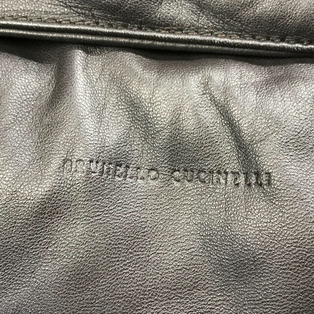 BRUNELLO CUCINELLI(ブルネロクチネリ)の美品ブルネロクチネリ　レザーハンドバッグ　トートバッグ レディースのバッグ(ショルダーバッグ)の商品写真