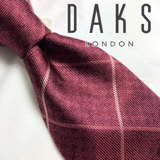 ダックス(DAKS)のプリン様専用です！未使用タグ付き！[DAKS！]激綺麗 シルク100%(ネクタイ)