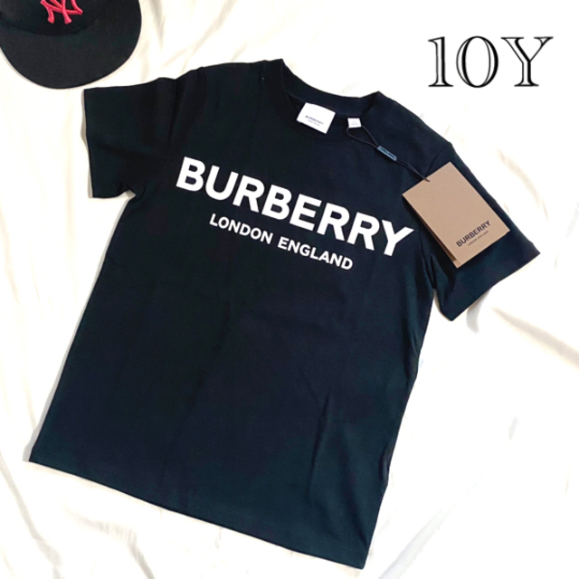 BURBERRY - Burberry☆バーバリーキッズ 半袖Tシャツ ブラック 10Yの