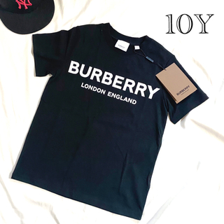 バーバリー(BURBERRY)のBurberry☆バーバリーキッズ　半袖Tシャツ　ブラック　10Y(Tシャツ/カットソー)