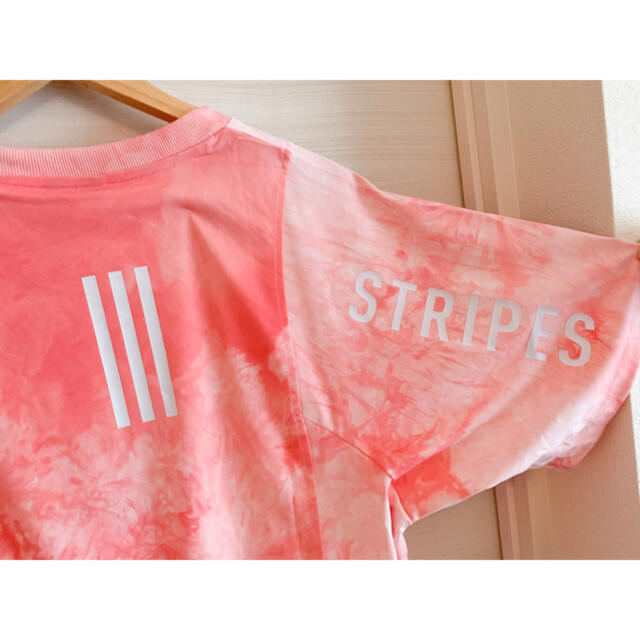 adidas(アディダス)の新品未使用タグ付き adidas オーバーサイズ Tシャツ ピンク L  メンズのトップス(Tシャツ/カットソー(半袖/袖なし))の商品写真