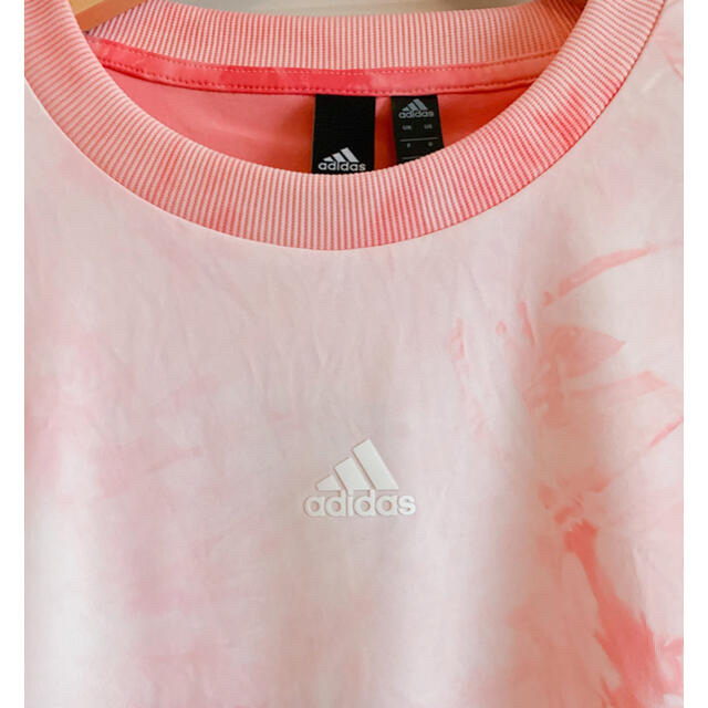 adidas(アディダス)の新品未使用タグ付き adidas オーバーサイズ Tシャツ ピンク L  メンズのトップス(Tシャツ/カットソー(半袖/袖なし))の商品写真