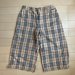 バーバリー(BURBERRY)のBurberry バーバリー　ハーフパンツ ノバチェック(パンツ/スパッツ)