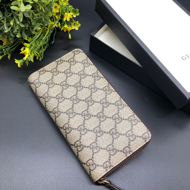 もしくは Gucci - グッチ シマ 308012 ラウンドファスナー 長財布の