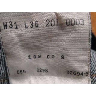Levi's - Lek様 濃紺 リーバイス 201XX 501XX 1937モデル バレンシア製 ...