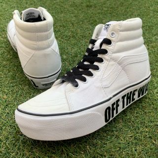 ヴァンズ(VANS)の美品22.5 VANS SK8-HI ヴァンズ スケートハイ 厚底 F674(スニーカー)