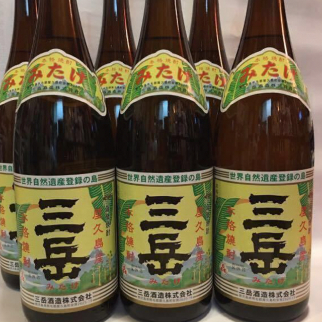 芋焼酎  三岳　1800ml　6本