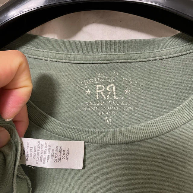 RRL(ダブルアールエル)のダブルアールエル　Tシャツ　無地　ラルフローレン　ポロスポーツ　ポロベア メンズのトップス(Tシャツ/カットソー(半袖/袖なし))の商品写真