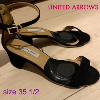 ユナイテッドアローズ(UNITED ARROWS)のUNITED ARROWS ストラップ付ヒールサンダル(サンダル)