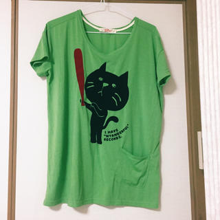 猫 ゆるT (Tシャツ(半袖/袖なし))
