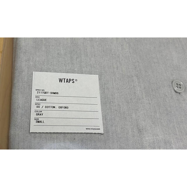 S 21SS WTAPS LEAGUE / SS / COTTON.OXFORD