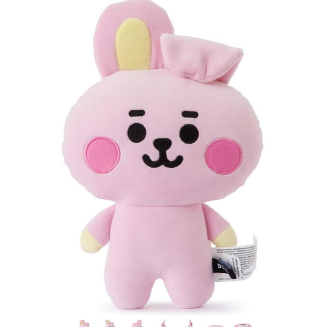 防弾少年団(BTS)(ボウダンショウネンダン)のベビーミニフラットクッション COOKY BT21 エンタメ/ホビーのCD(K-POP/アジア)の商品写真