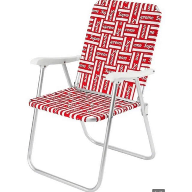 カラー赤supreme Lawn Chair チェアー 椅子　シュプリーム