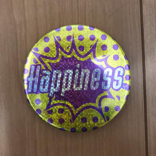 ハピネス(Happiness)のhappiness 缶バッジ(ミュージシャン)