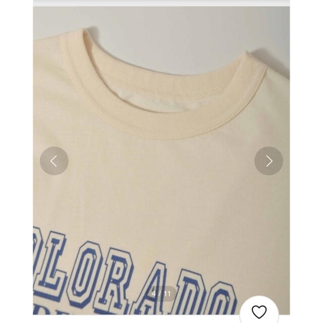 JOHNBULL(ジョンブル)の未使用 ジョンブル ライトスウェットシャツ COLORADO カットソー 紺色 レディースのトップス(Tシャツ(長袖/七分))の商品写真