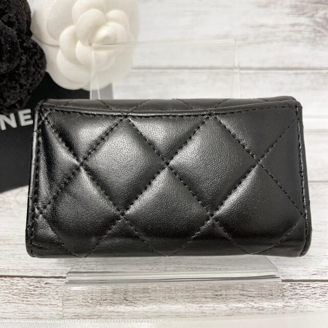 CHANEL✨シャネル✨マトラッセ✨ラムスキン✨6連✨キーケース CHANEL✨シャネル✨マトラッセ✨ラムスキン✨6連✨キーケース