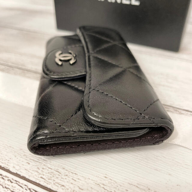 CHANEL✨シャネル✨マトラッセ✨ラムスキン✨6連✨キーケース CHANEL✨シャネル✨マトラッセ✨ラムスキン✨6連✨キーケース