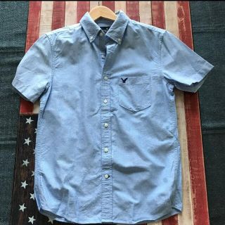 アメリカンイーグル(American Eagle)の美品❗️アメリカンイーグル 半袖ボタンダウンシャツ(シャツ)