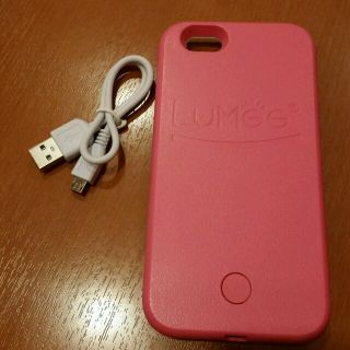 今だけ！フリル最安値【新品】光るiPhoneケース♡ピンク♡iPhone6/6s(iPhoneケース)