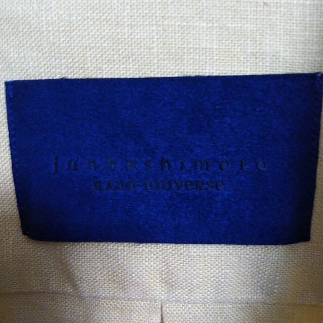 junhashimoto(ジュンハシモト)の【junhashimoto】ヘンプ長袖シャツ サイズM コラボ メンズのトップス(シャツ)の商品写真