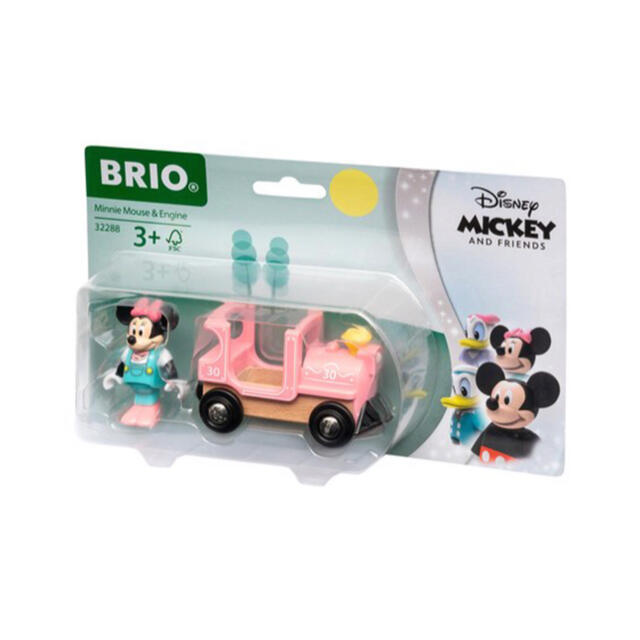 BorneLund(ボーネルンド)のBRIO 新作　国内未入荷　ミッキー＆ミニー　新品 キッズ/ベビー/マタニティのおもちゃ(電車のおもちゃ/車)の商品写真