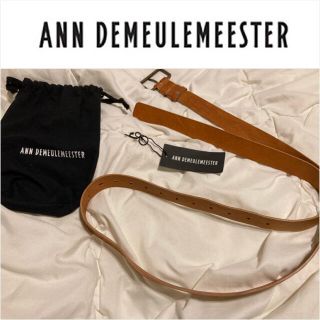 アンドゥムルメステール(Ann Demeulemeester)のAnn Demeulemeester アンドゥムルメステール ベルト レザー(ベルト)