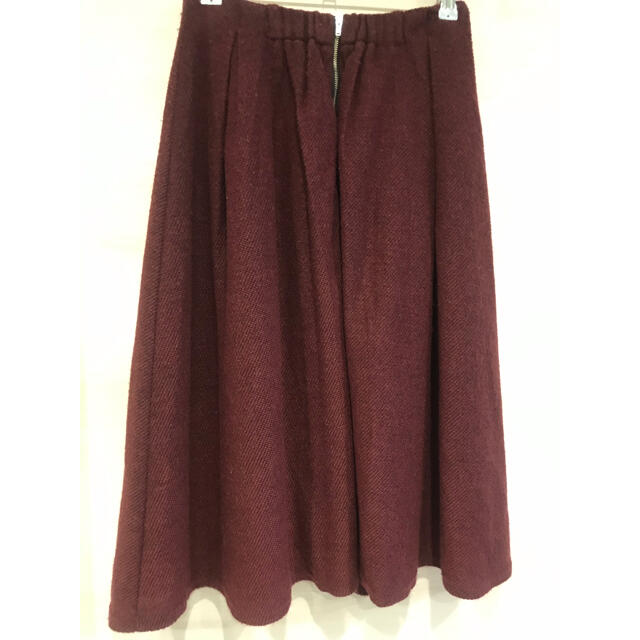 URBAN RESEARCH(アーバンリサーチ)の[全品1000円以下]ワインレッド　スカート レディースのスカート(ロングスカート)の商品写真