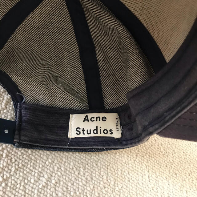 ACNE(アクネ)のACNE studios denim cap メンズの帽子(キャップ)の商品写真