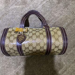 グッチ(Gucci)のGUCCI  GGクリスタル　ミニボストンバッグ(ボストンバッグ)