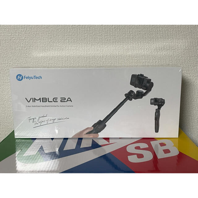 GoPro(ゴープロ)の【新品未開封】FeiyuTech VIMBLE 2A アクションカメラ用ジンバル スマホ/家電/カメラのスマホアクセサリー(自撮り棒)の商品写真