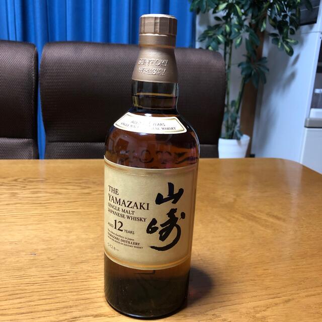 サントリー シングルモルト ウイスキー 山崎 12年 700ml - 飲料/酒