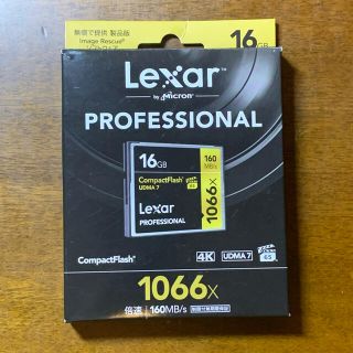 レキサー(Lexar)の【美品】Lexar CFカード 16GB レキサー　高速(コンパクトデジタルカメラ)