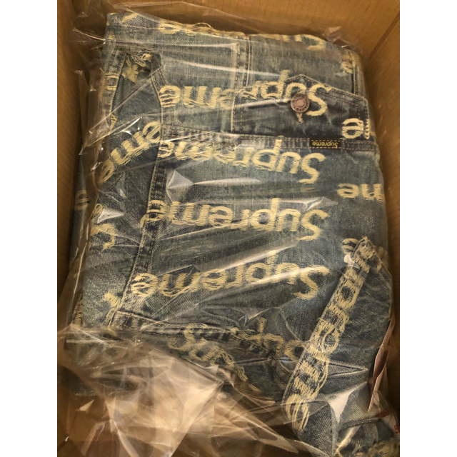 Gジャン/デニムジャケットFrayed Logos Denim Trucker Jackets