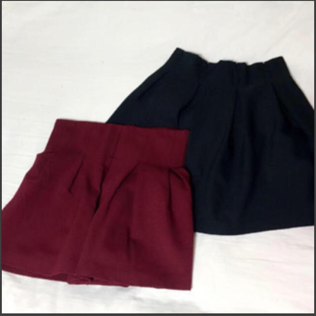EMODA(エモダ)の秋物 スカート ショーパン レディースのパンツ(ショートパンツ)の商品写真