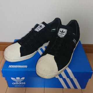 ネイバーフッド(NEIGHBORHOOD)のNEIGHBORHOOD×adidas  SHELL TOE  27cm  (スニーカー)