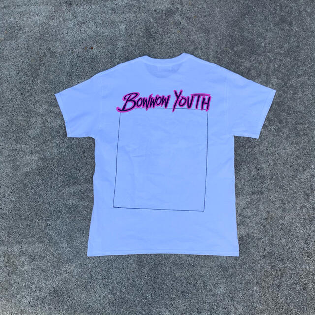 BEAMS(ビームス)のBOWWOW SONIC YOUTH ソニックユース Tシャツ 古着 白 メンズのトップス(Tシャツ/カットソー(半袖/袖なし))の商品写真