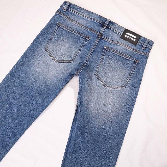 Dr.Denim(ドクターデニム)の大きいサイズ ドクターデニム スキニーデニムパンツ テーパード ウエスト約89㎝ メンズのパンツ(デニム/ジーンズ)の商品写真