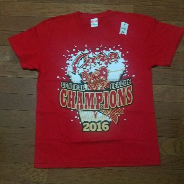 MIZUNO - Carp カープ ビールかけTシャツ 優勝記念 Tシャツ 25年 優勝 