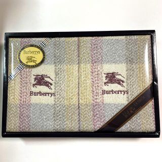 バーバリー(BURBERRY)のBurberrys  フェイスタオル2枚(タオル/バス用品)