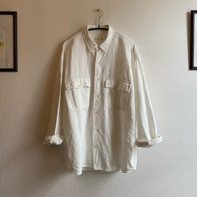 porter classic roll-upshirt  バンブーリネン