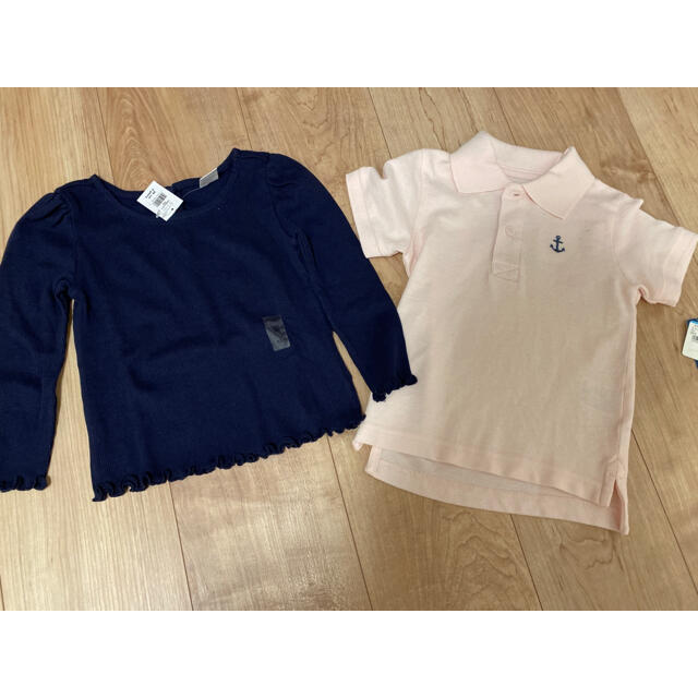 babyGAP(ベビーギャップ)のトップスセット キッズ/ベビー/マタニティのキッズ服女の子用(90cm~)(Tシャツ/カットソー)の商品写真