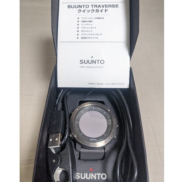 SUUNTO(スント)のSUUNTO TRAVERSE GRAPHITEGO EXPLORE メンズの時計(腕時計(デジタル))の商品写真