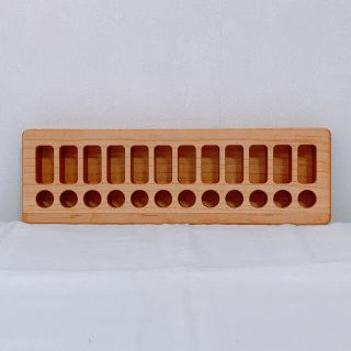 サクラクレパス(サクラクレパス)の木製クレヨンホルダー（12 Blocks/12 Sticks）シュトックマー(クレヨン/パステル)