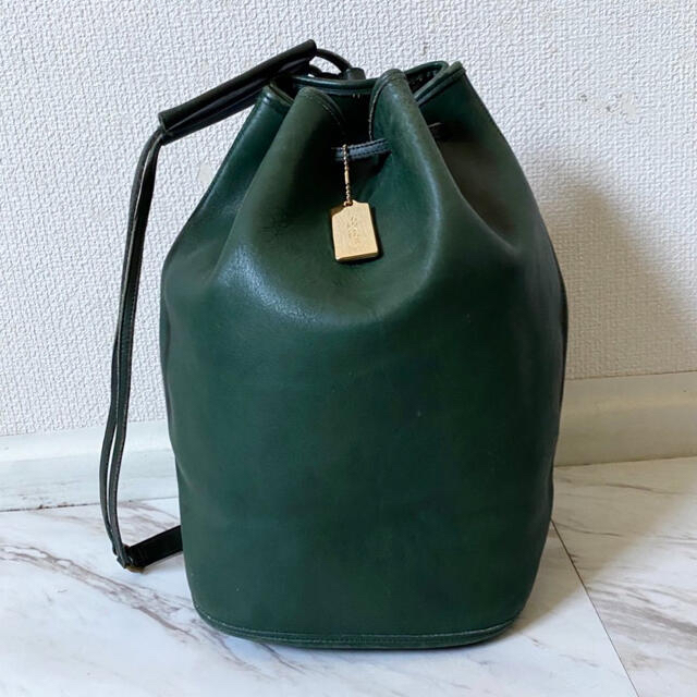 COACH(コーチ)の希少モデル vintage old coach 巾着 バケツ ショルダーバッグ メンズのバッグ(ショルダーバッグ)の商品写真